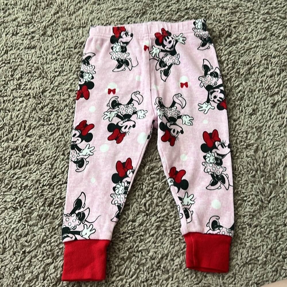 Disney Minnie & Mickey Heart Love PJ Set Bundle - Picture 8 of 9